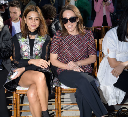 Christine Centenera and Edwina McCann in 2018.