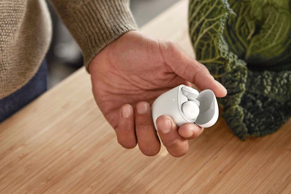 The Pixel Buds A-Series only comes in white-on-white.