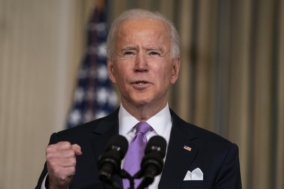 US President Joe Biden has an immense task repairing the deepened political divisions among Americans.