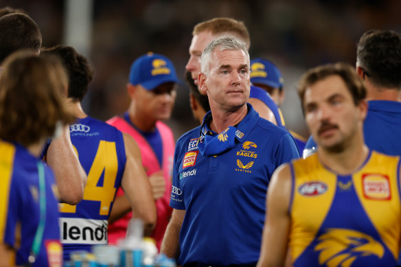 Adam Simpson is experiencing difficult times in West Coast’s horror stretch.