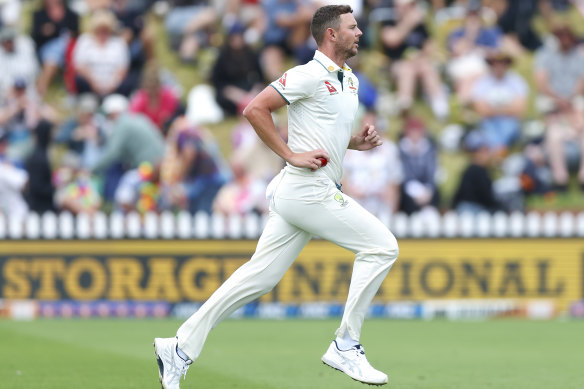 Josh Hazlewood bowled an exceptional spell.