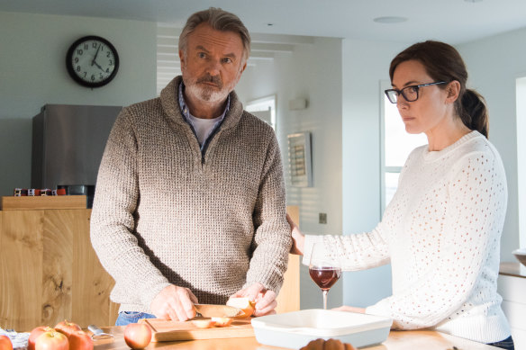 Sam Neill and Kate Winslet play a father and daughter coming to terms with family illness in Blackbird.