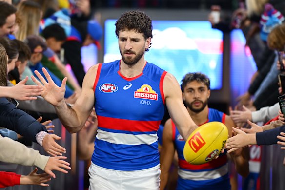 Marcus Bontempelli’s leadership is matched only by his output.