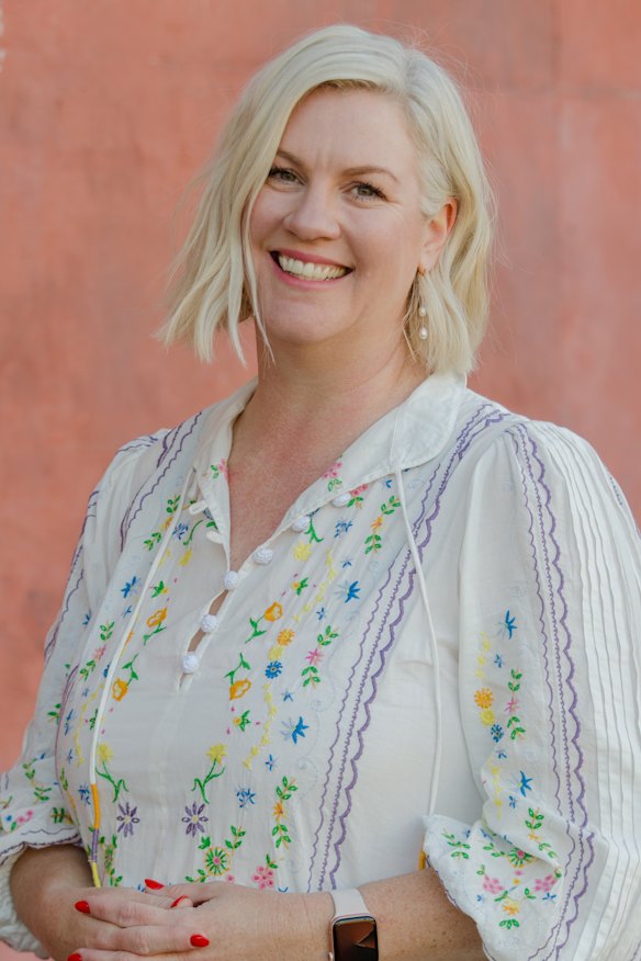 Rebecca Adams says surviving the death of her husband isn’t just about finding new love, but learning to live with the grief.