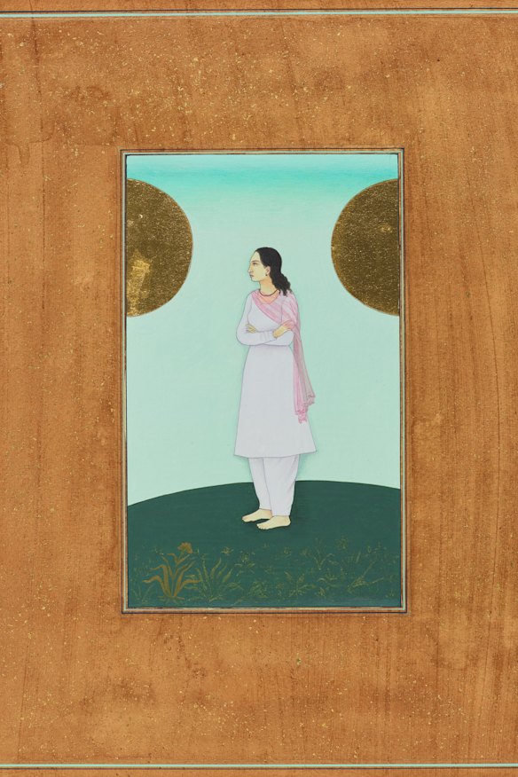 Nusra Latif Qureshi’s “Descriptions of past II” (2001).