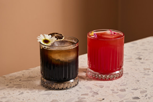 Each of the Mezcalina cocktails is designed to highlight a different species of maguey (agave).
