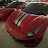 Lamborghinis and other luxury vehicles seized by a federal police taskforce.
