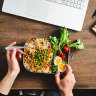 Eggs and chickpeas are good protein options.