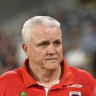 Anthony Griffin has coached his last game for the Dragons.