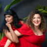 Comedians Vidya Rajan and Mel McGlensey who have a show called ‘Greg’.