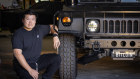 Yew’s Humvee came from a fire station in North Dakota.