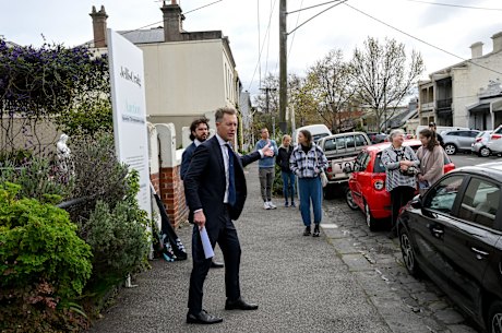 Property values in some Melbourne suburbs have fallen to 2020 levels, or below, CoreLogic data shows.