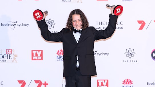 Felix Cameron and the Boy Swallows Universe cast stole the show at the Logies.