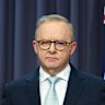 Prime Minister Anthony Albanese in Canberra on Monday.