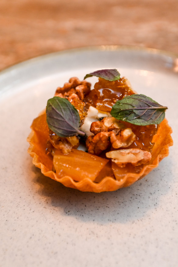 Cheese tart.