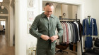 AI Tailoring with App, Theodore. Writer Ben Judd, measured by AI at home.