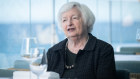 Former US Treasury secretary and former Chair of the Federal Reserve, Janet Yellen at Icebergs, Bondi.