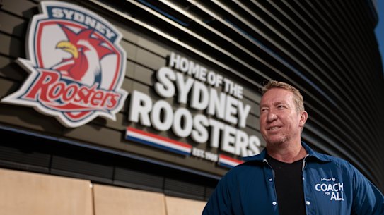 Coach for All: Roosters boss Trent Robinson.