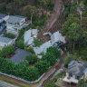 A landslide in McCrae on the Mornington Peninsula damaged several homes on January 14.