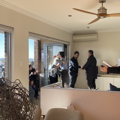 Two units in same Marrickville block sell $500,000 apart at auction within an hour