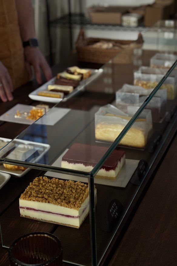 A special monte carlo-style cheesecake, among others.