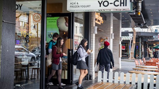 A Yo-Chi store in Melbourne.