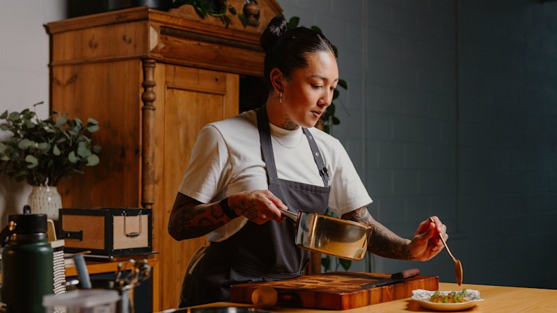 Nat Thaipun shares Panang curry butter sauce recipe for vegetables