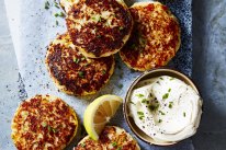 Adam Liaw’s fritters