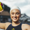 Lily Dunn received a 92 ATAR last year while training with the under 20s water polo Australia squad