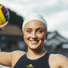 Lily Dunn received a 92 ATAR last year while training with the under 20s water polo Australia squad