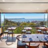 Panoramic vistas from the balcony of The Cowrie.