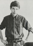 Jonathan Franzen in 1988, from the cover of his first novel, The Twenty-Seventh City.