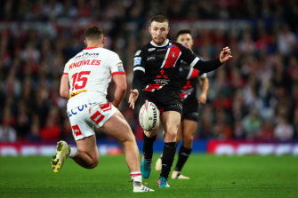 Jackson Hastings during the 2019 Super League grand final.