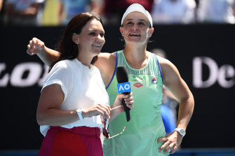 Casey Dellacqua and Ashleigh Barty are part of a growing number of Australian women who are content to call each other ‘mate’.