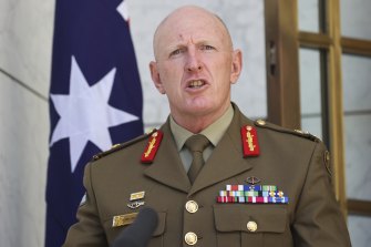 COVID-19 Taskforce Commander, Lieutenant-General John Frewen says supply of vaccines is not the issue. 