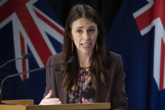 NZ Prime Minister Jacinda Ardern.