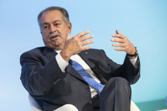 Former Dow Chemical boss Andrew Liveris