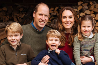 Prince William, with Catherine, Duchess of Cambridge, said Shakira is popular with George (left), Charlotte (right) and Louis. 