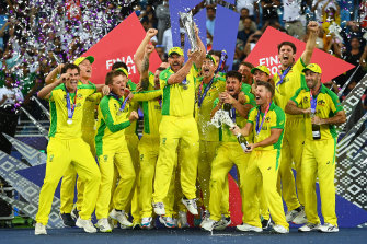 Australia’s men’s cricket team lifted their first T20 World Cup in November.