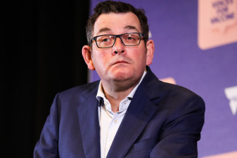 Victorian Premier Daniel Andrews. 