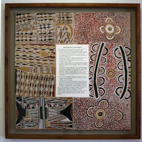 The Barunga Statement in Parliament House, Canberra.
