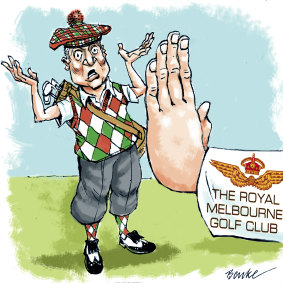 Golf clubs in Melbourne have adopted “no jab, no play” policies.
