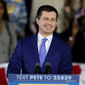 Democratic presidential candidate Pete Buttigieg enjoyed a win in the Iowa caucuses - eventually. 