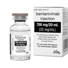 The new drug Bamlanivimab has been approved in the US.