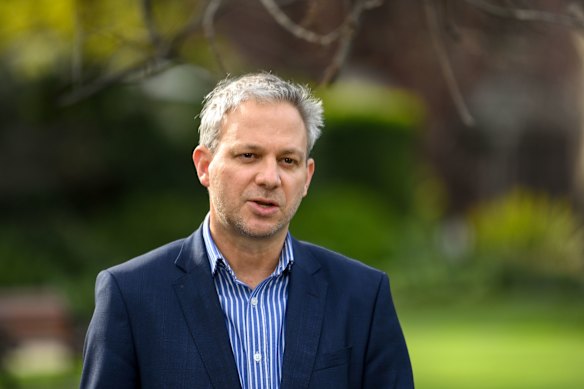 Chief Health Officer Brett Sutton said he wanted more Victorians at least partially vaccinated.