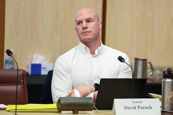 Senator David Pocock.