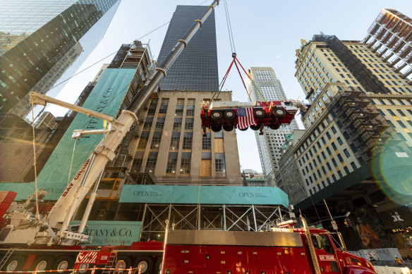 After office construction in New York City ground to a virtual halt in the second and third quarters of last year, developers began work on $US2.7 billion worth of projects in the final three months of 2020