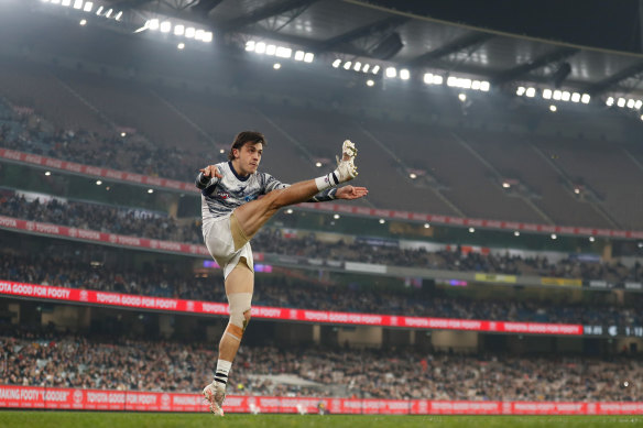 The MCG has been listed as a COVID exposure site for the Carlton-Geelong match last Saturday.