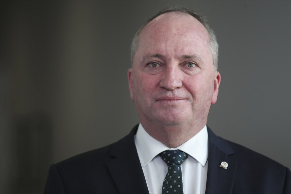 Nationals MP Barnaby Joyce.