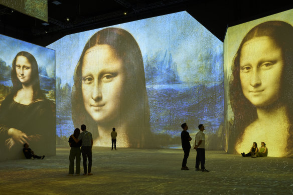 THE LUME Melbourne’s Leonardo da Vinci  - 500 Years of Genius presented by Webuild.